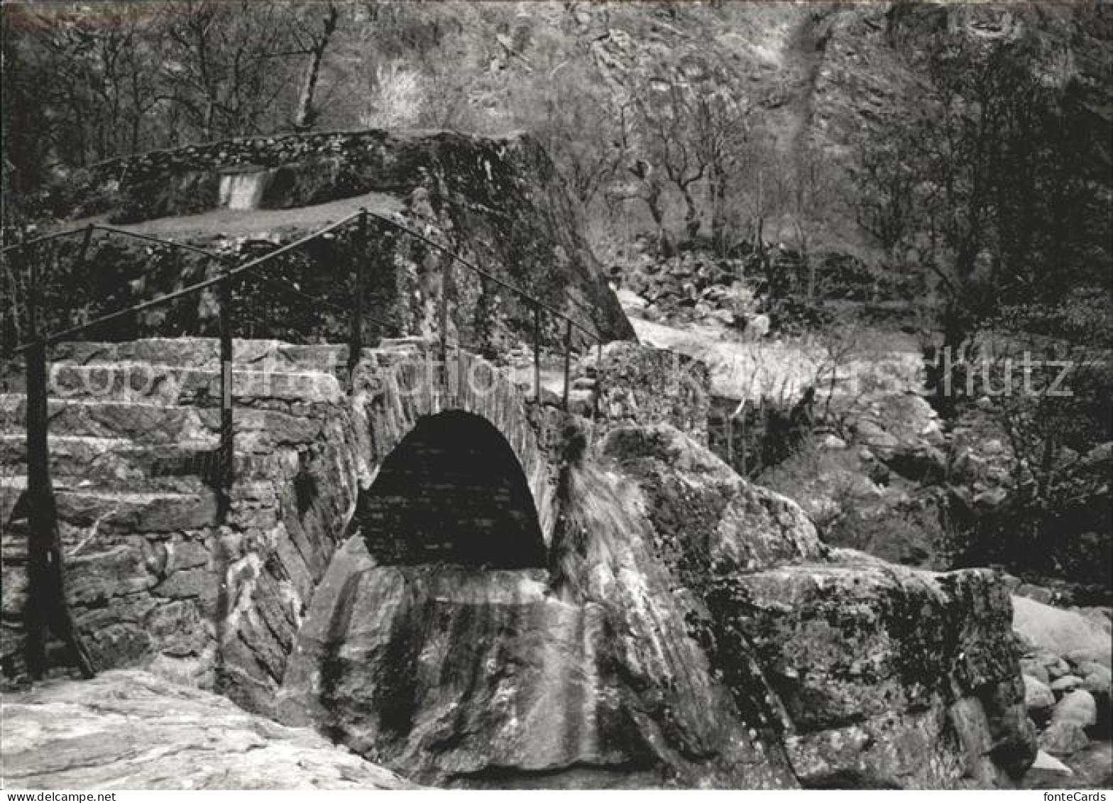 11825186 Fontana TI Alte Steinbruecke Val Bavona Fontana TI - Sonstige & Ohne Zuordnung