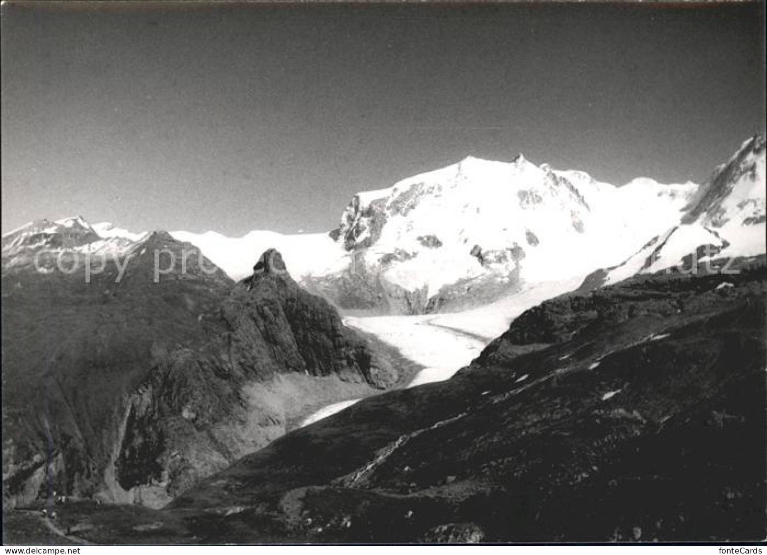 11825156 Zermatt VS Weg Zur Matterhornhuette Stockhorn Gornergrat Rifelhorn  - Autres & Non Classés