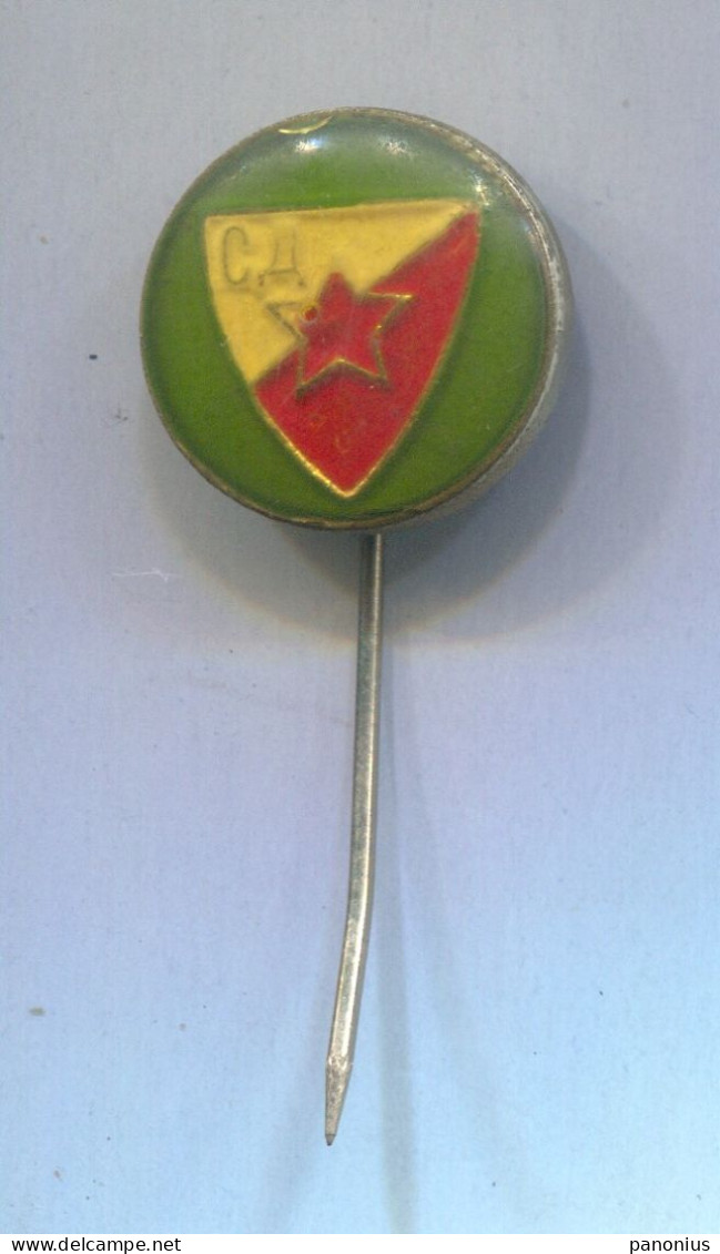 FOOTBALL / SOCCER / FUTBOL / CALCIO - SD Crvena Zvezda Belgrade Serbia, Vintage Pin  Badge Abzeichen - Fútbol