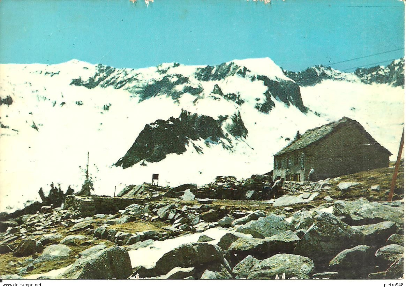 Antronapiana Fraz. Di Antrona Schieranco (Verbania) Rifugio Andolla, Hutte Andolla, Panorama - Verbania