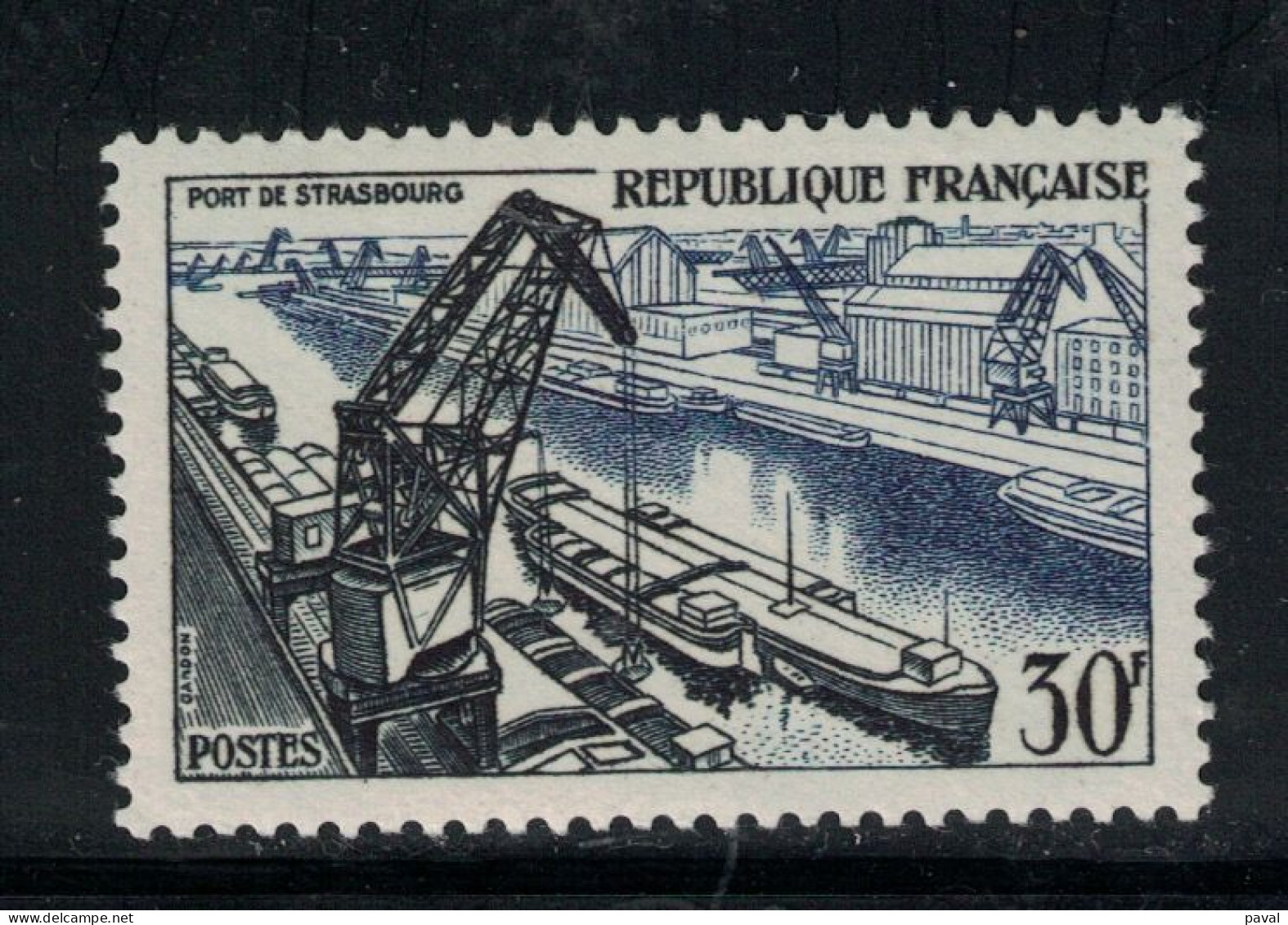 N°1080 NEUF** MNH, FRANCE.1956, PORT DE STRASBOURG - Neufs