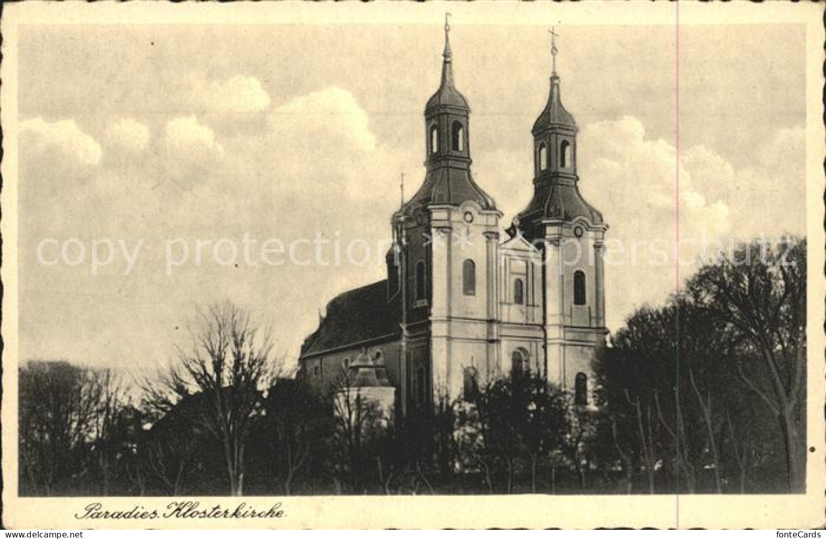 11818496 Paradies Rhein Klosterkirche Paradies - Sonstige & Ohne Zuordnung