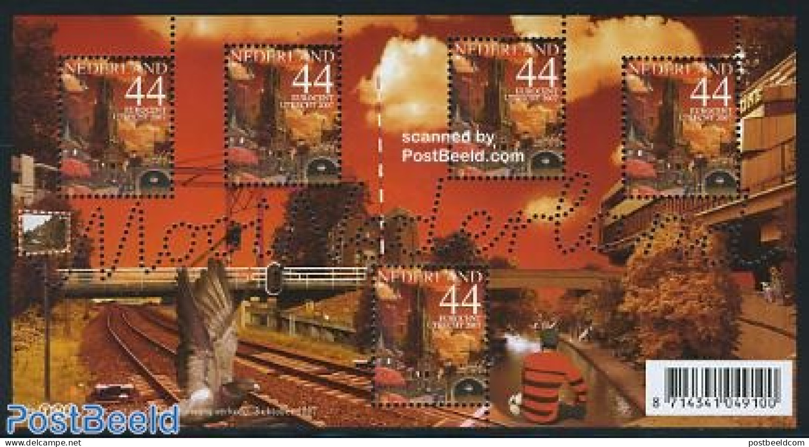 Netherlands 2007 Beautiful Holland, Utrecht S/s, Mint NH, Nature - Religion - Sport - Transport - Various - Birds - Mu.. - Ongebruikt