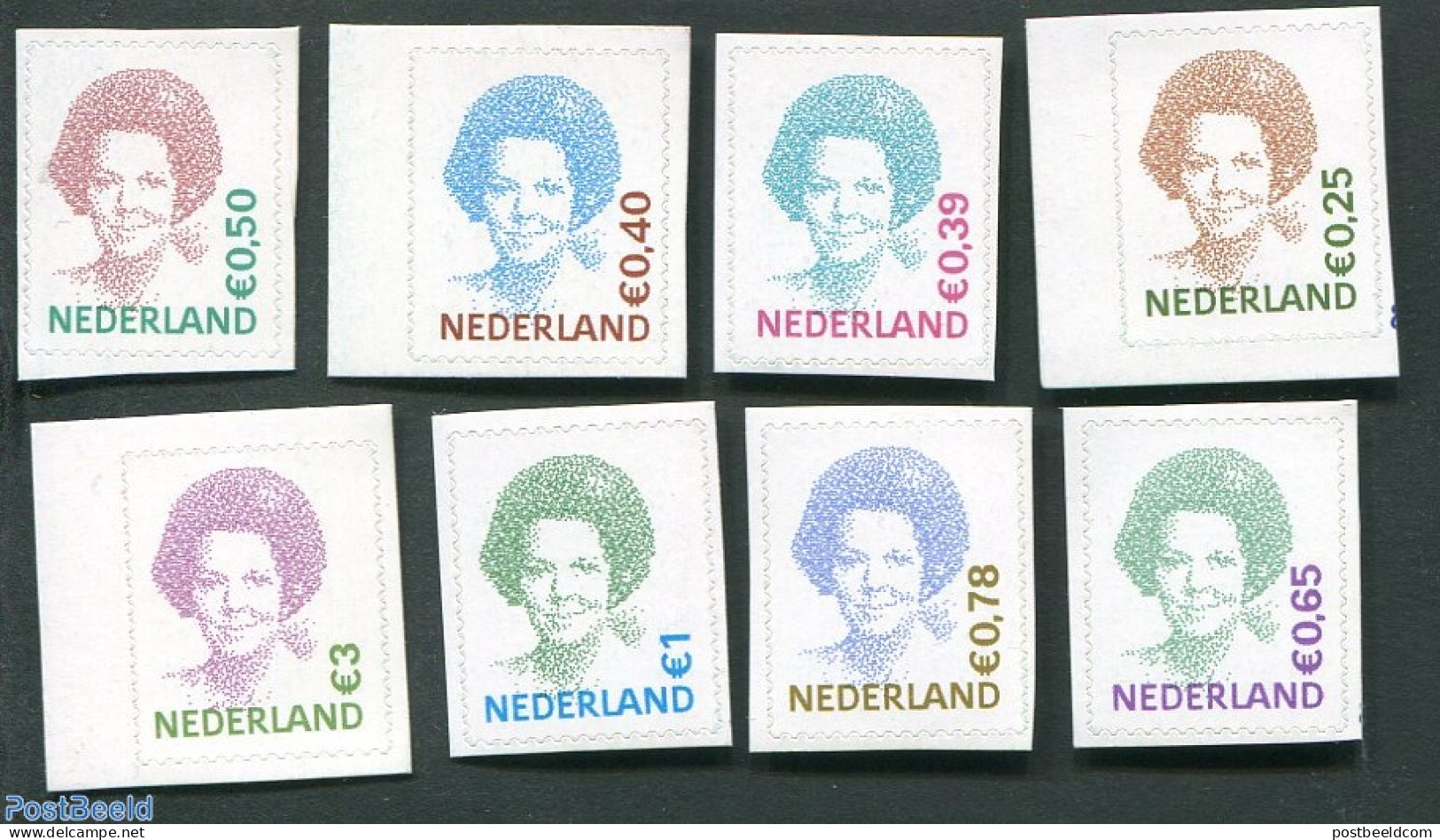Netherlands 2002 Definitives Beatrix 8v, Mint NH - Unused Stamps