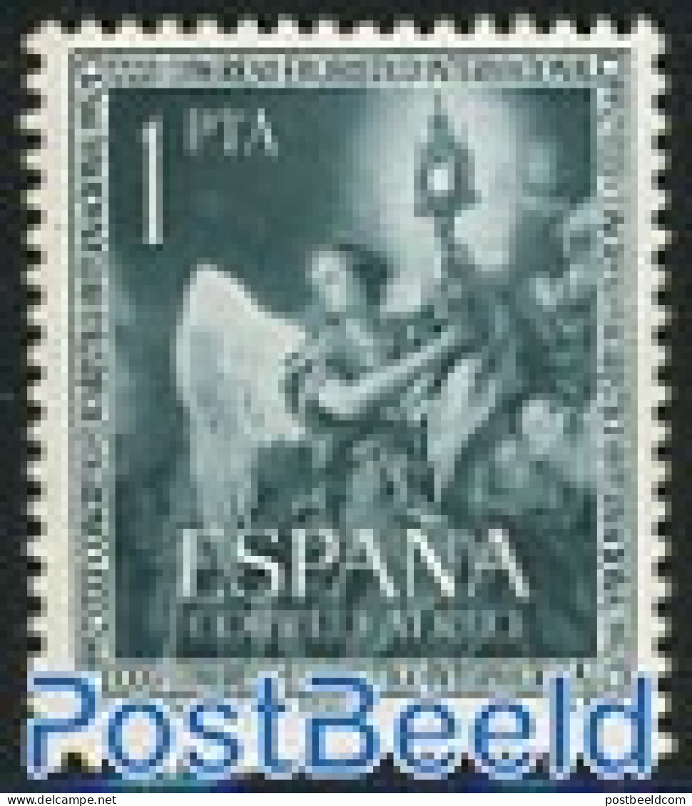 Spain 1952 Eucharistic Congress 1v, Mint NH, Religion - Religion - Ungebraucht