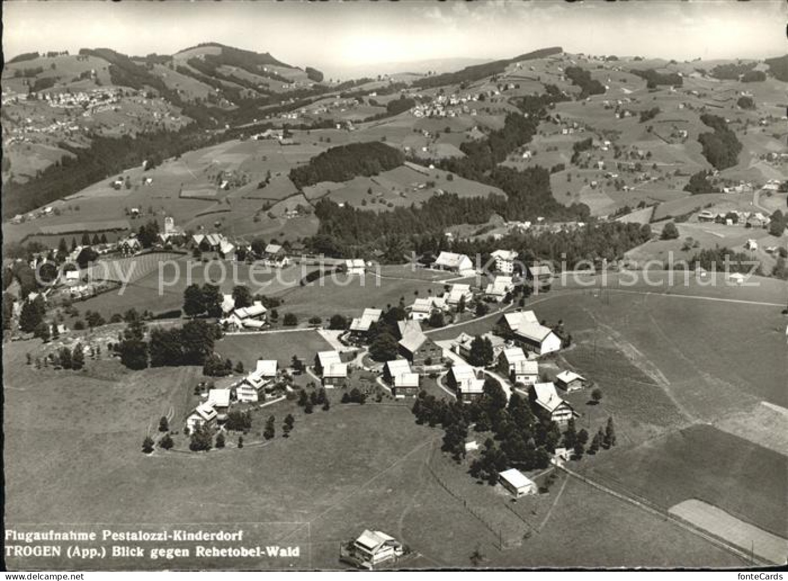 11782076 Trogen AR Pestalozzi Kinderdorf Rehetobel Wald Fliegeraufnahme Trogen - Otros & Sin Clasificación