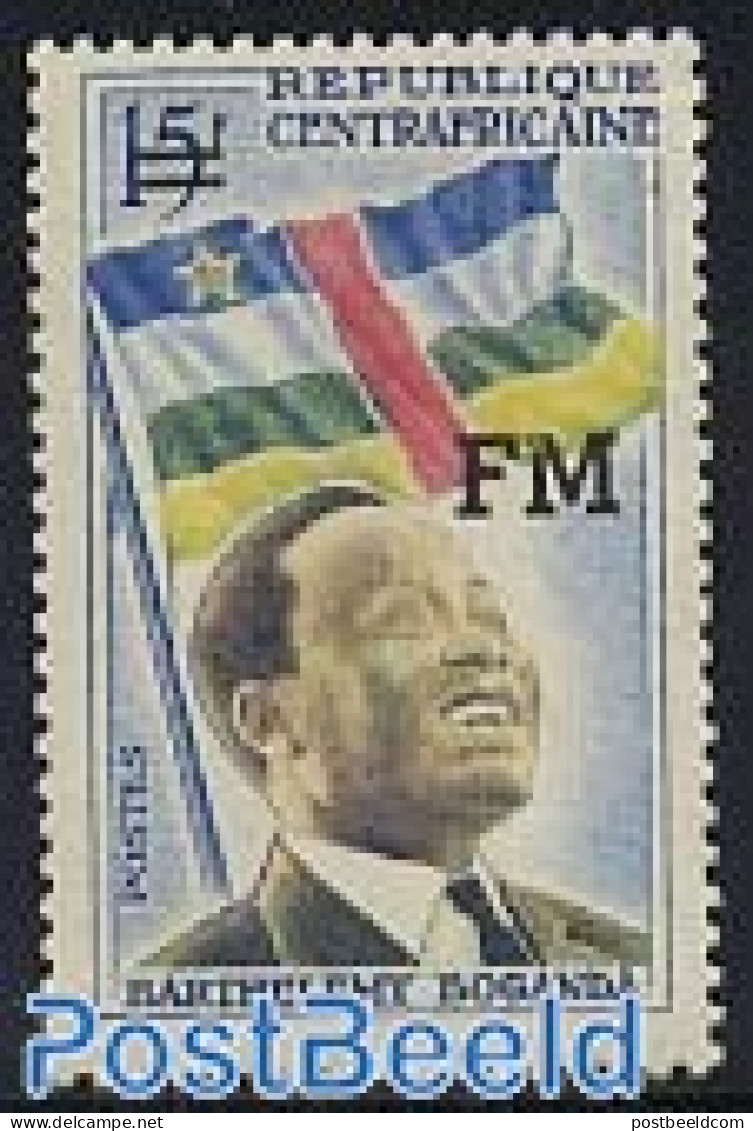 Central Africa 1963 Military Post 1v, Mint NH, History - Flags - Zentralafrik. Republik