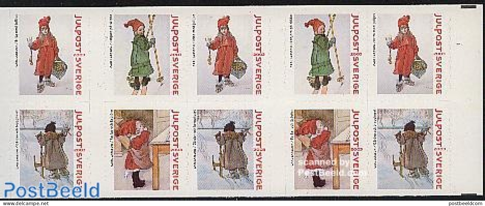 Sweden 2003 Christmas Booklet S-a, Mint NH, Religion - Christmas - Stamp Booklets - Ongebruikt
