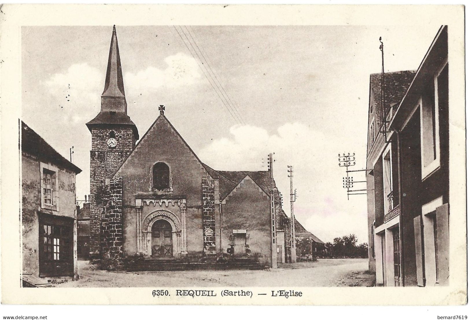 72  Requeil - L'eglise - Autres & Non Classés