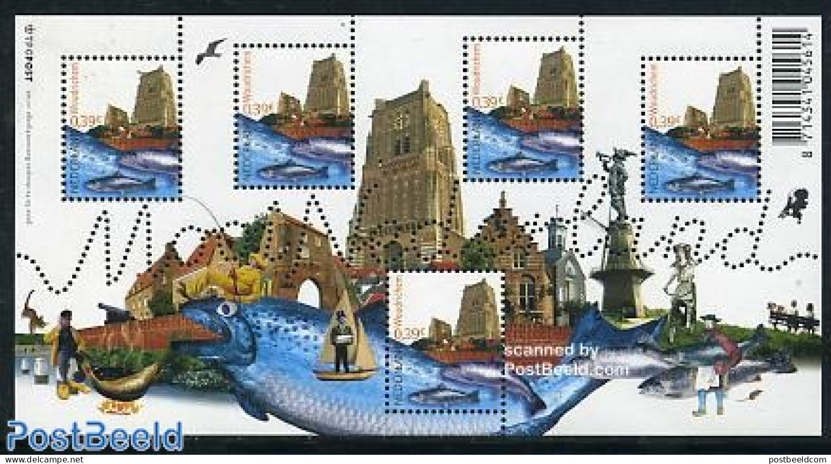 Netherlands 2006 Beautiful Holland, Woudrichem S/s, Mint NH, Nature - Religion - Sport - Transport - Various - Cats - .. - Neufs