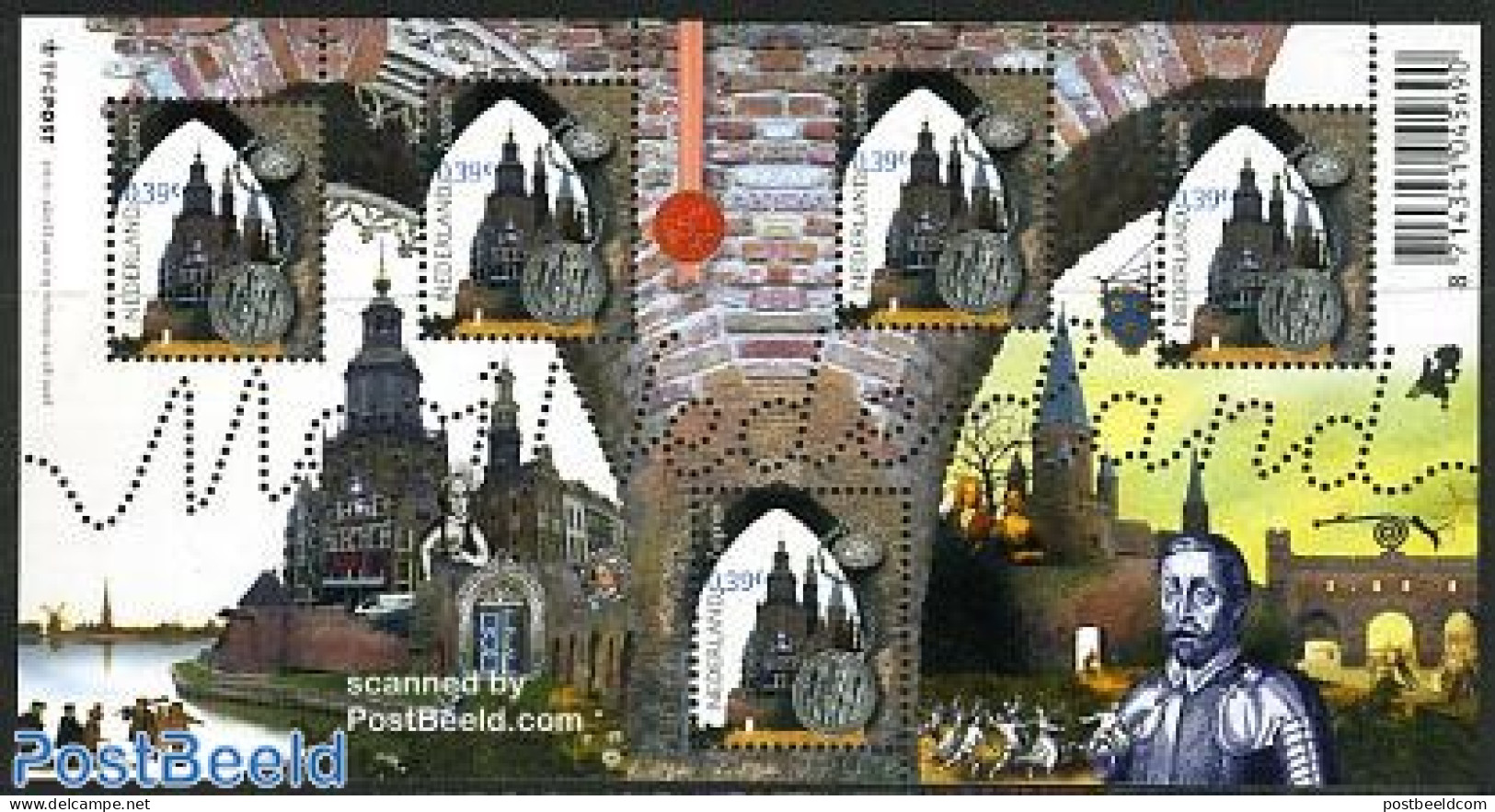 Netherlands 2006 Beautiful Holland, Zutphen S/s, Mint NH, History - Nature - Religion - Sport - Transport - Various - .. - Nuovi