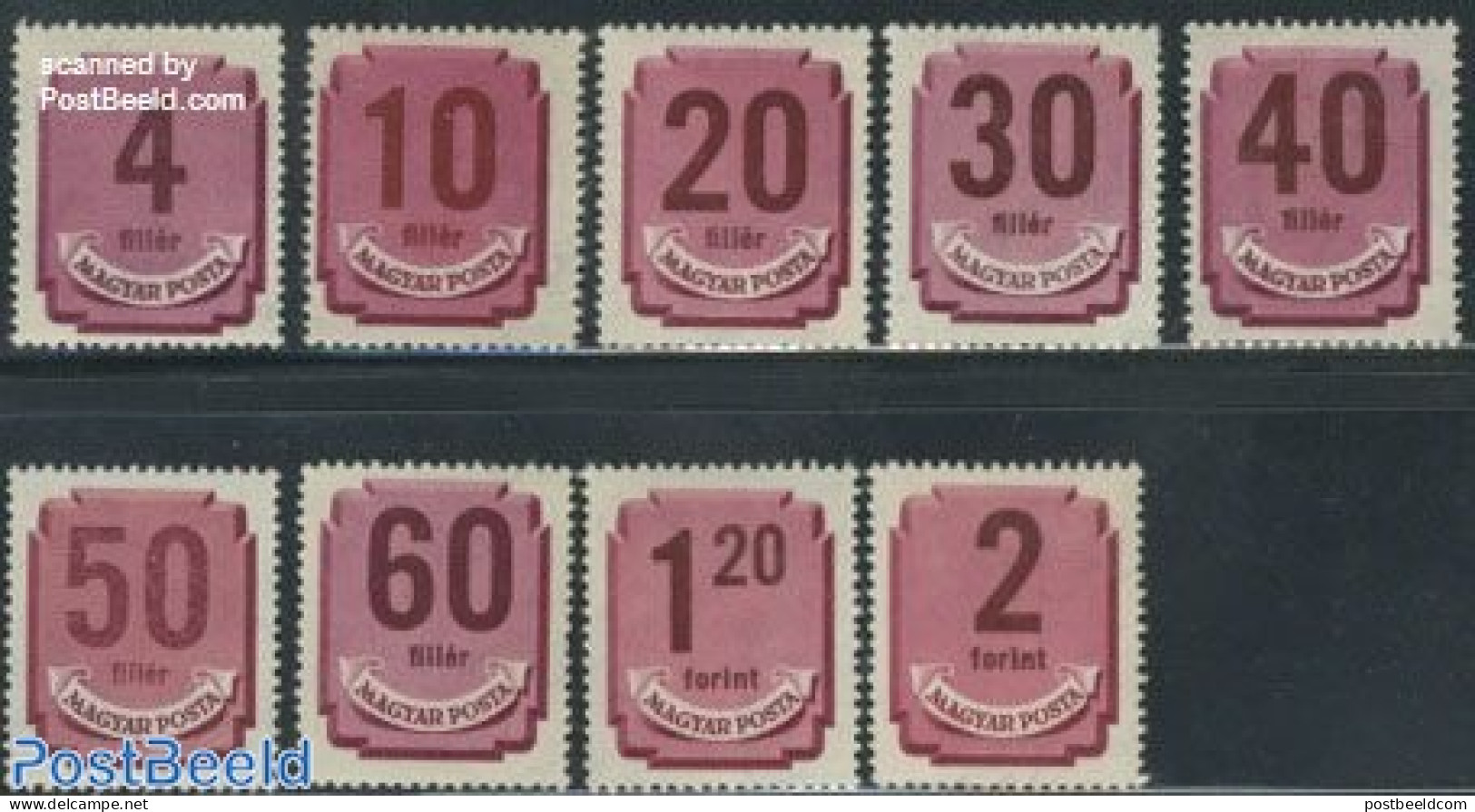 Hungary 1946 Postage Due 9v, Mint NH - Other & Unclassified