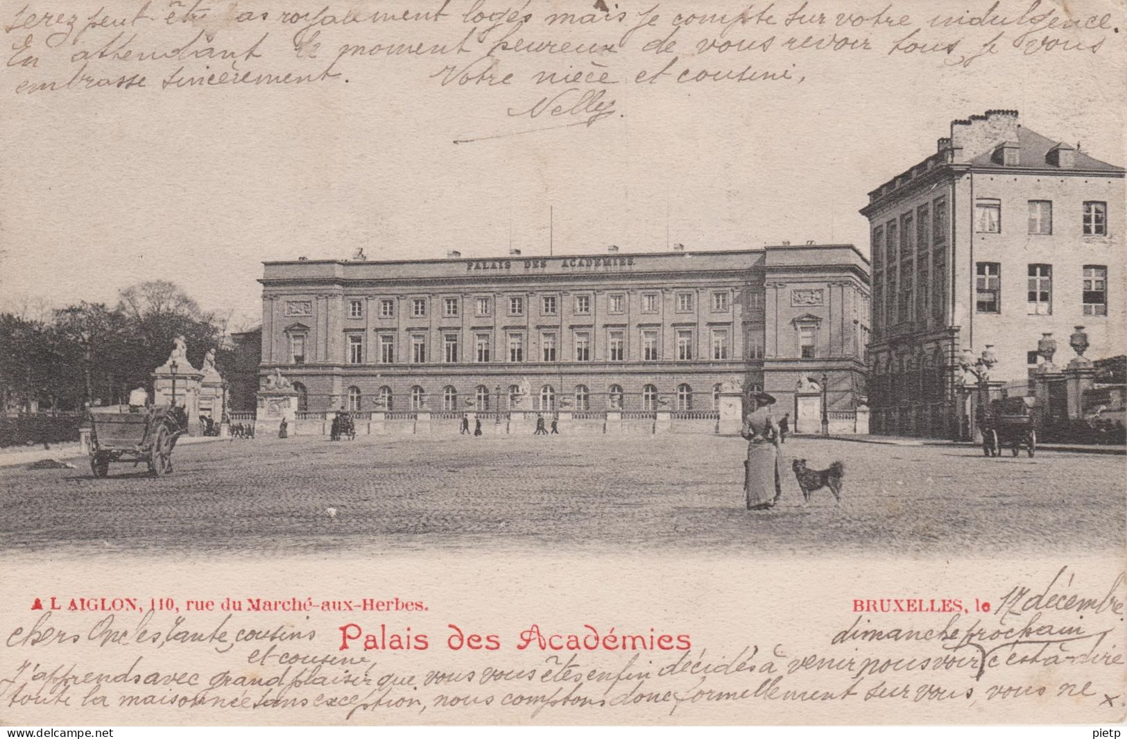 Bruxelles Aiglon Bruxelles, Le   Palais Des Académies - Monuments, édifices