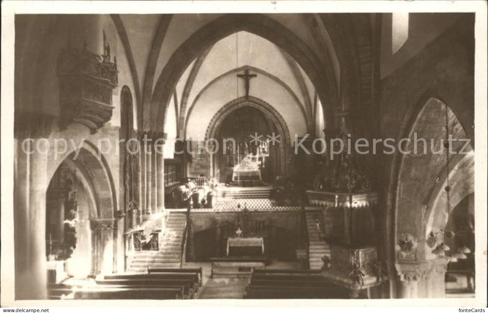 11781076 Chur GR Kathedrale Inneres Chur - Sonstige & Ohne Zuordnung