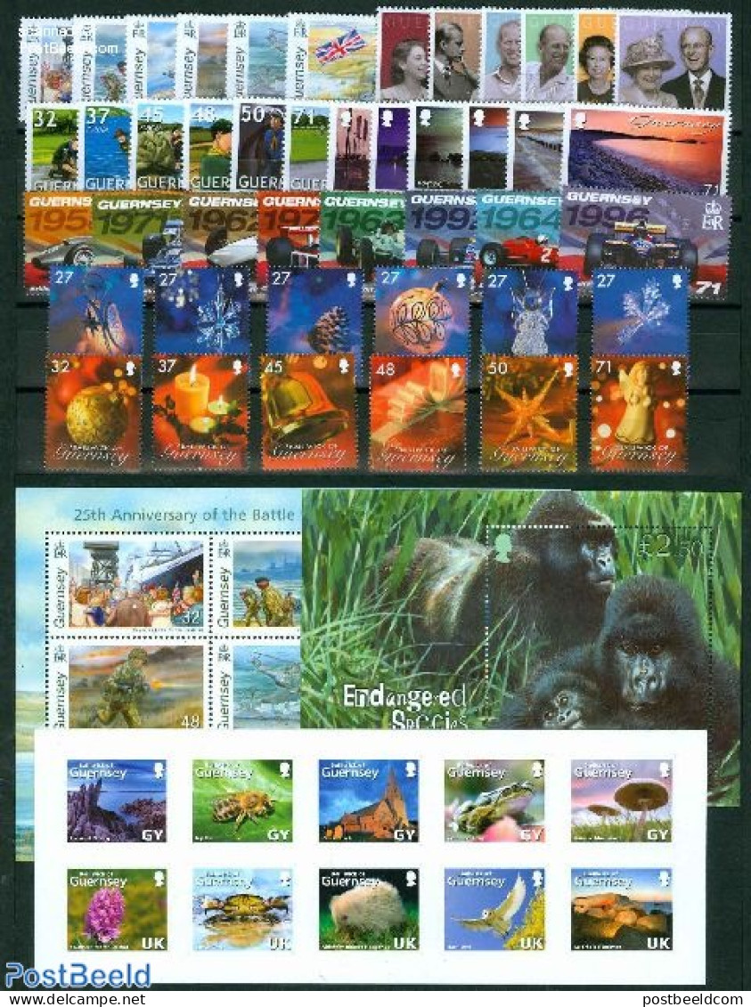 Guernsey 2007 Yearset 2007, Complete, 54v +, Mint NH, Various - Yearsets (by Country) - Ohne Zuordnung