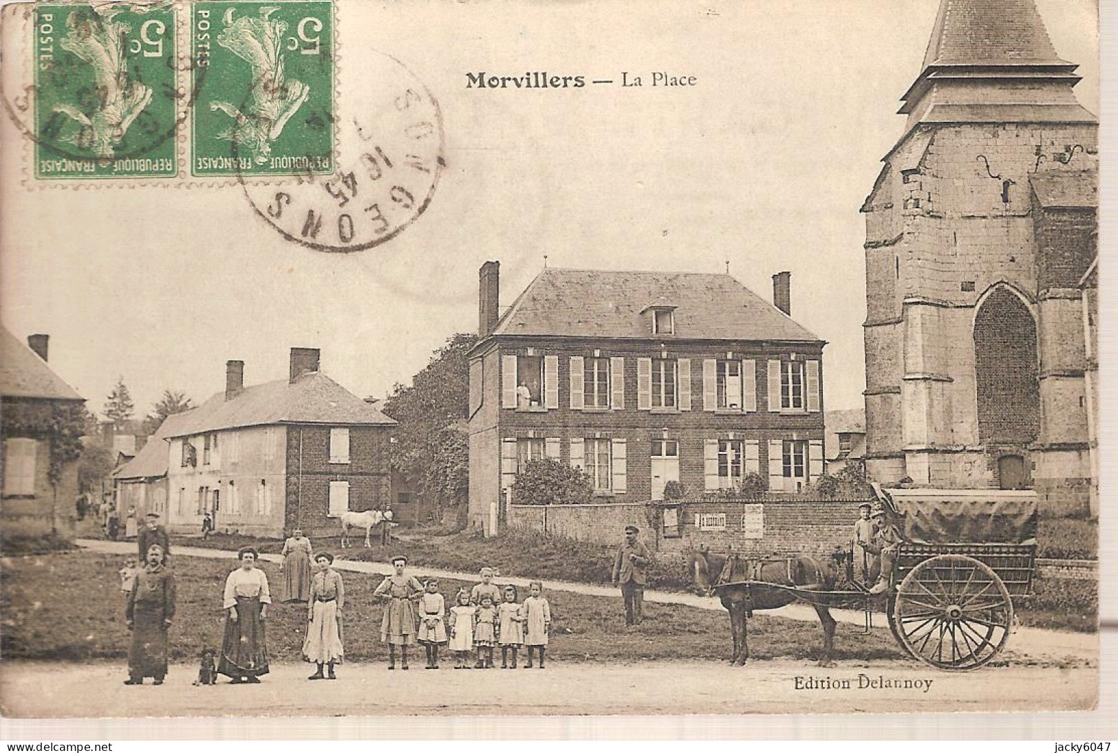 60 - Morvillers - Oise - La Place - Altri & Non Classificati