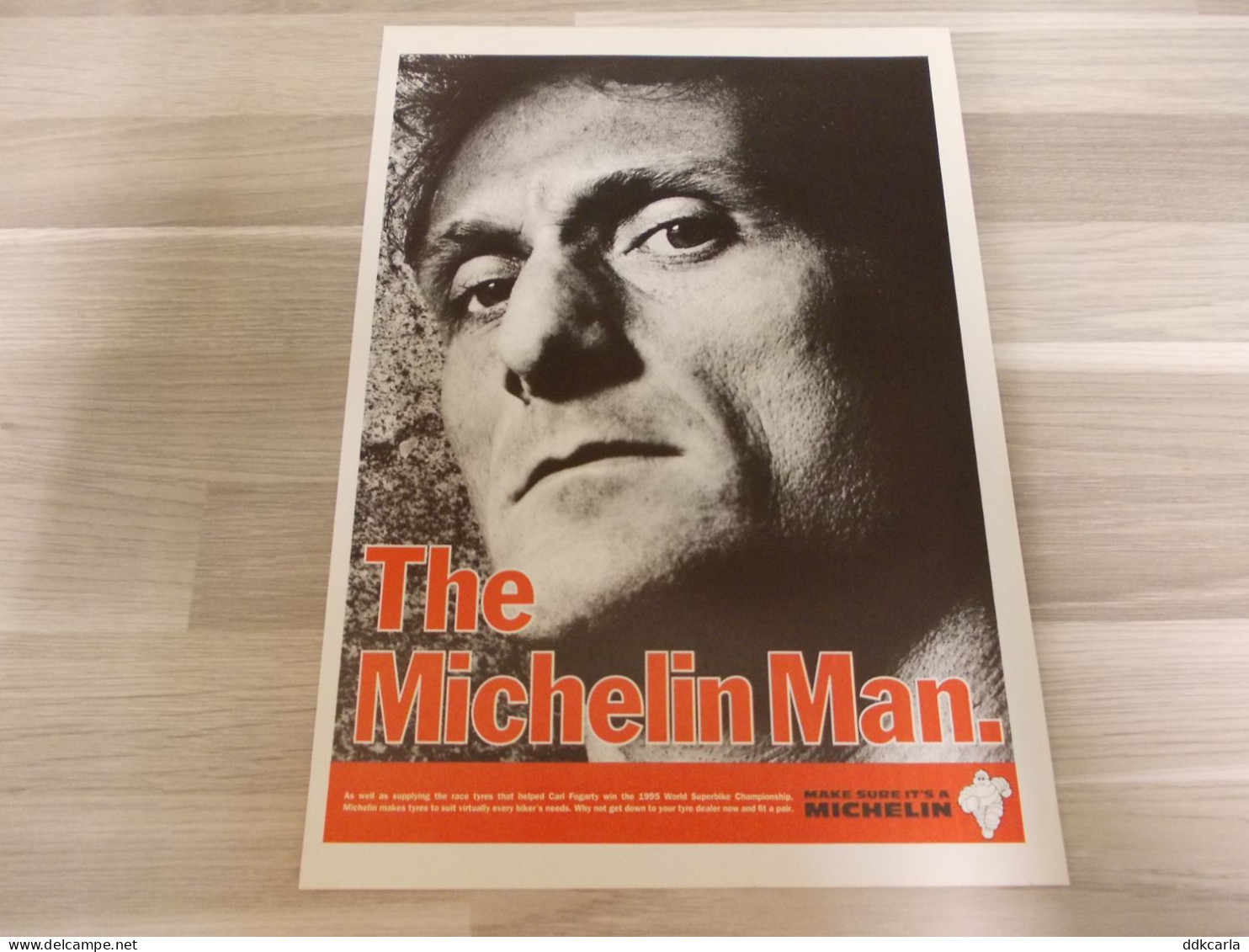 Reclame Advertentie Uit Oud Tijdschrift 1996 - The Michelin Man - Werbung