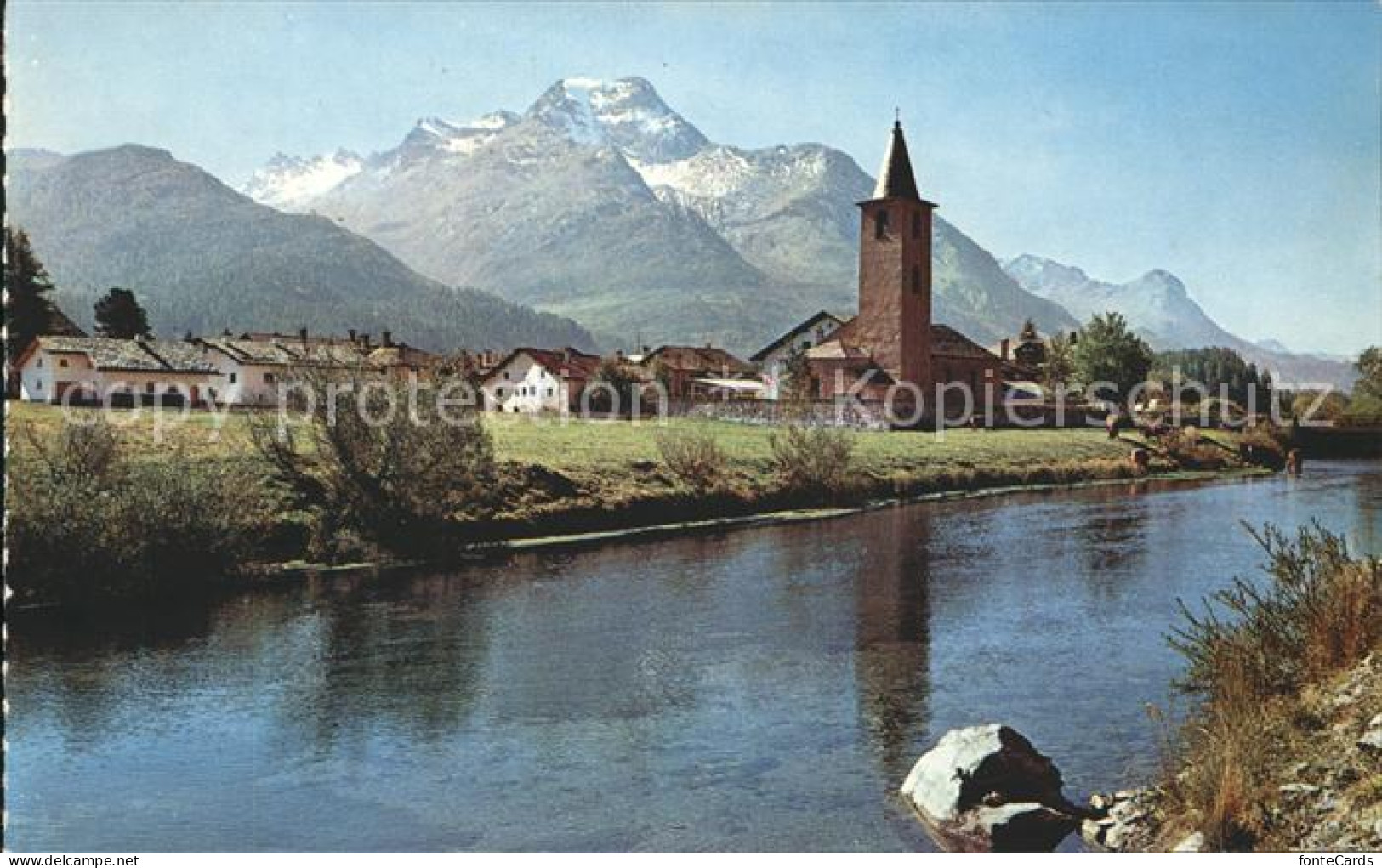 11781006 Sils Maria Graubuenden Silser See Und La Margna Sils/Segl Maria - Other & Unclassified