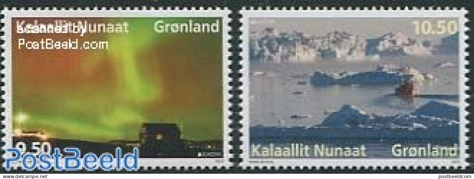 Greenland 2012 Europe, Visit Greenland 2v, Mint NH, History - Transport - Various - Europa (cept) - Ships And Boats - .. - Unused Stamps