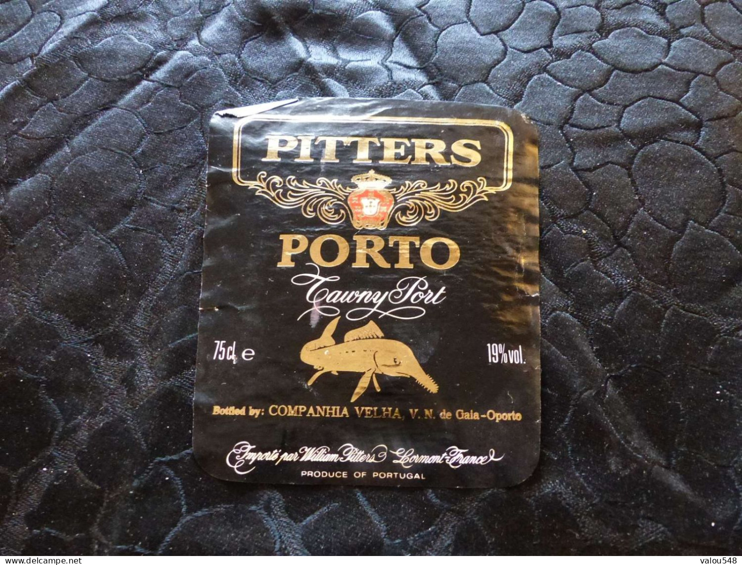 E-92 , Etiquette, Porto, Pitters, Portugal - Alcoholes Y Licores