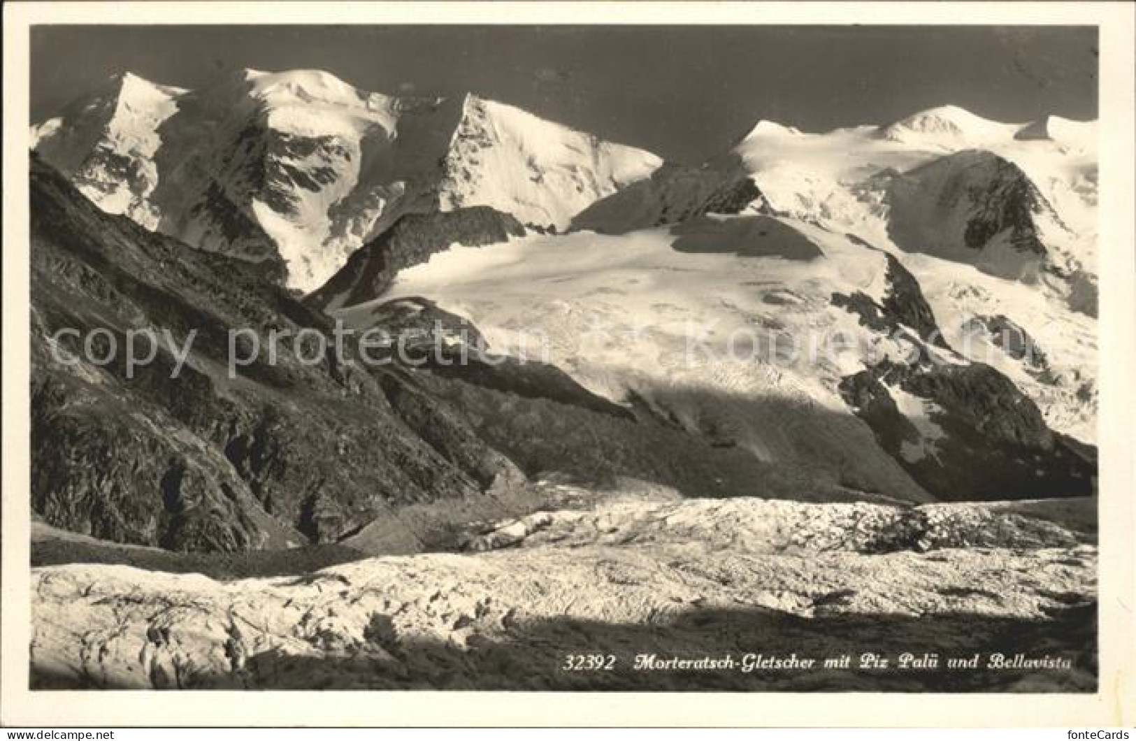 11780786 Morteratschgletscher Mit Piz Palue Und Bellavista Morteratschgletscher - Autres & Non Classés