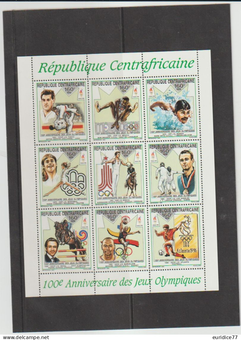 Republique Centrafricaine 1993 - Olympic Games Barcelona 92 Mnh** - Ete 1992: Barcelone