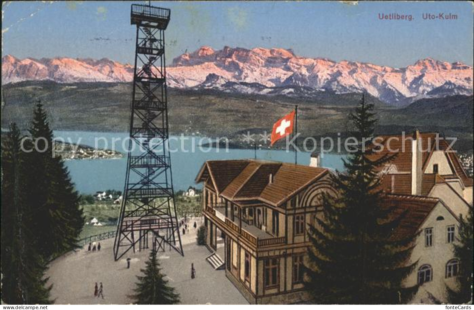 11779327 Uetliberg Zuerich Restaurant Uto Kulm Zuerichsee Alpen Uetliberg Zueric - Sonstige & Ohne Zuordnung