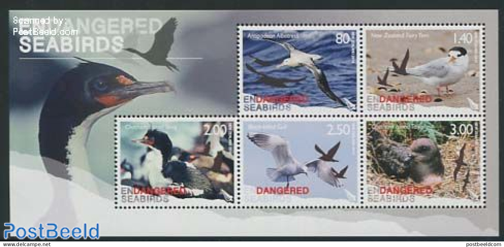 New Zealand 2014 Seabirds S/s, Mint NH, Nature - Birds - Unused Stamps