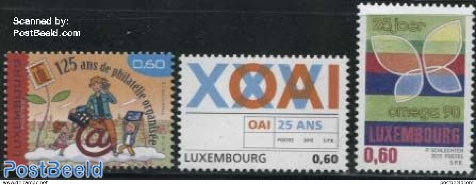 Luxemburg 2015 Mixed Issue 3v, Mint NH, Health - Health - Philately - Art - Architects - Unused Stamps
