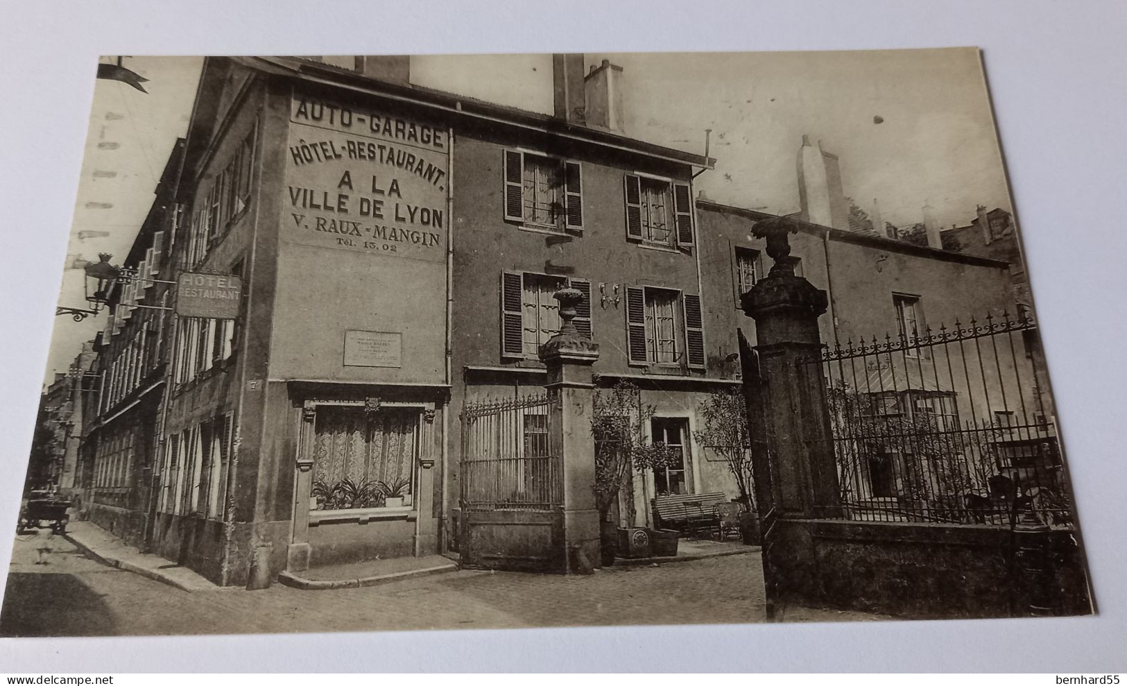 Metz - Hotel De La Ville De Metz  S/w  Postalisch Gelaufen Selten - Sonstige & Ohne Zuordnung