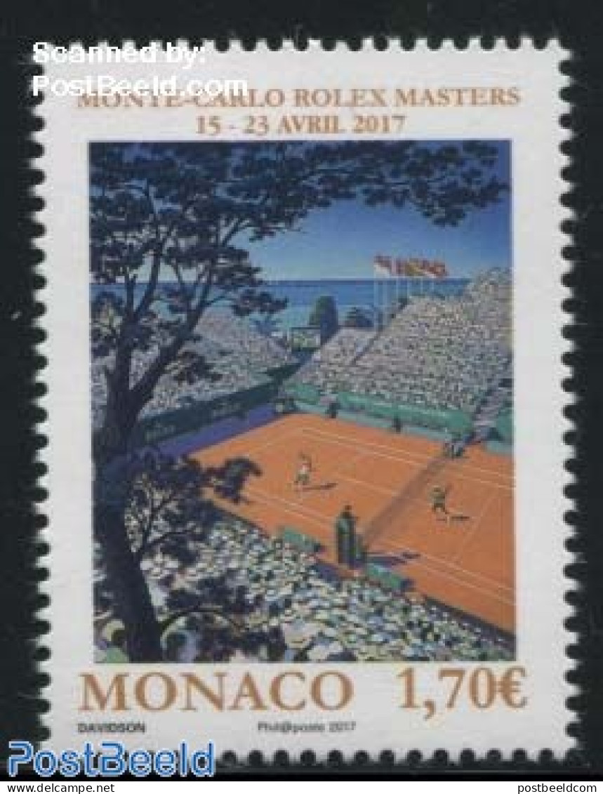 Monaco 2017 Monte-Carlo Rolex Masters 1v, Mint NH, Sport - Tennis - Ongebruikt