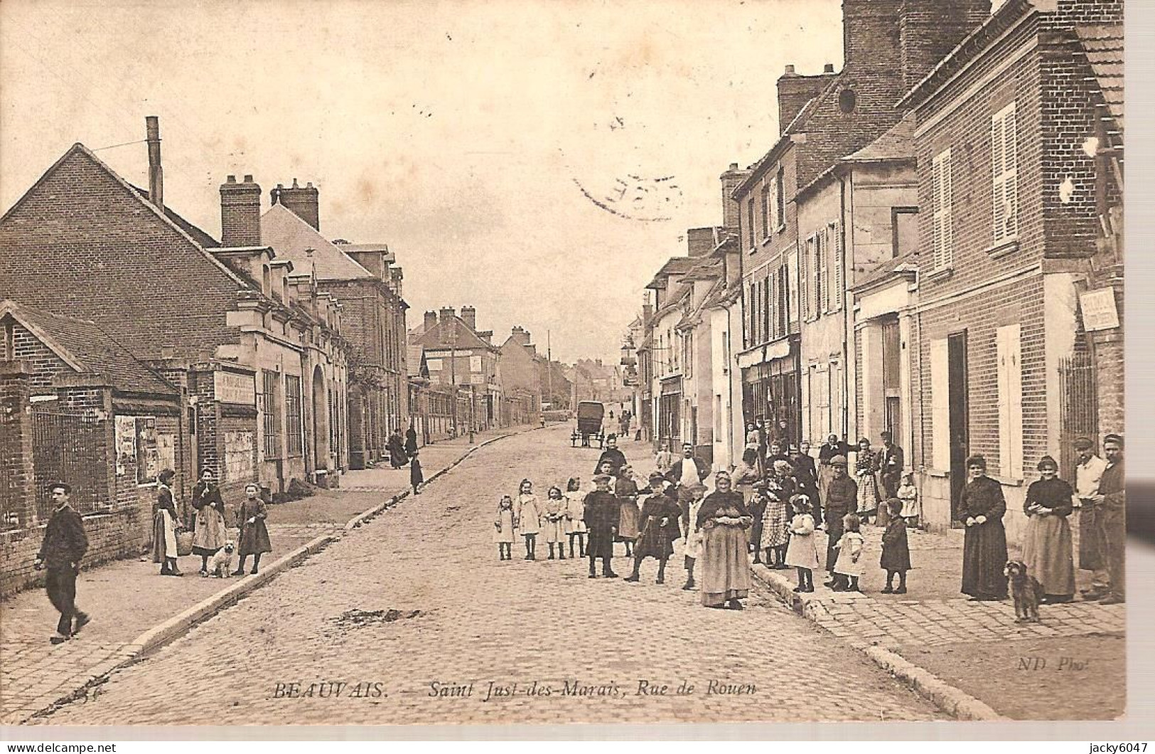 60 - Saint-Just-des-Marais - Oise - Rue De Rouen - Sonstige & Ohne Zuordnung