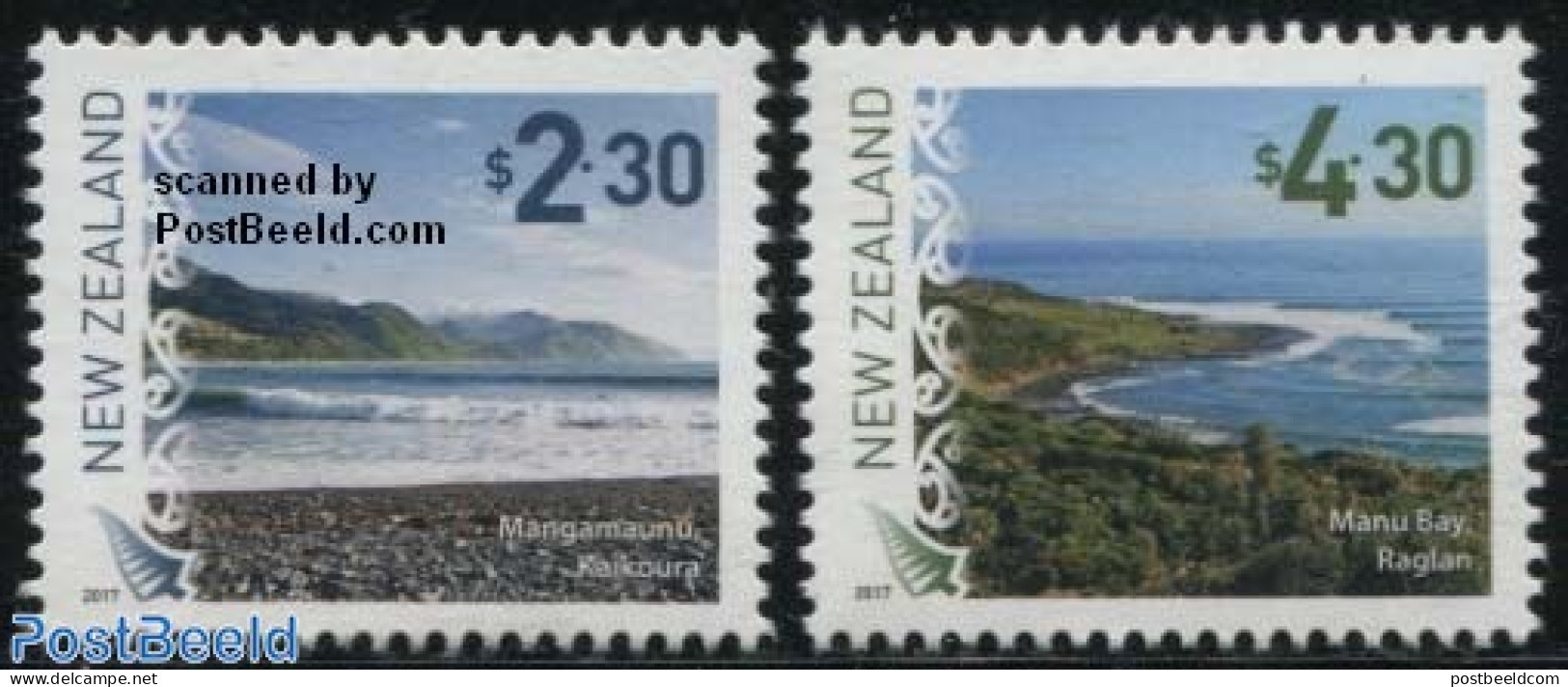 New Zealand 2017 Definitives 2v, Mint NH, Various - Tourism - Neufs