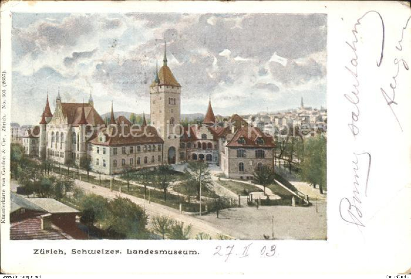 11779056 Zuerich Schweizer Landesmuseum Zuerich - Sonstige & Ohne Zuordnung