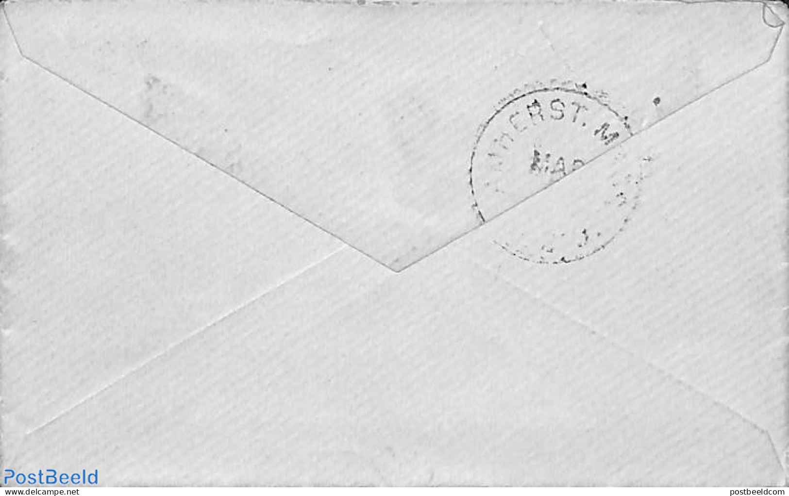 United States Of America 1885 Cover From Lexington, Massachusetts To Amherst, Massachusetts., Postal History - Lettres & Documents
