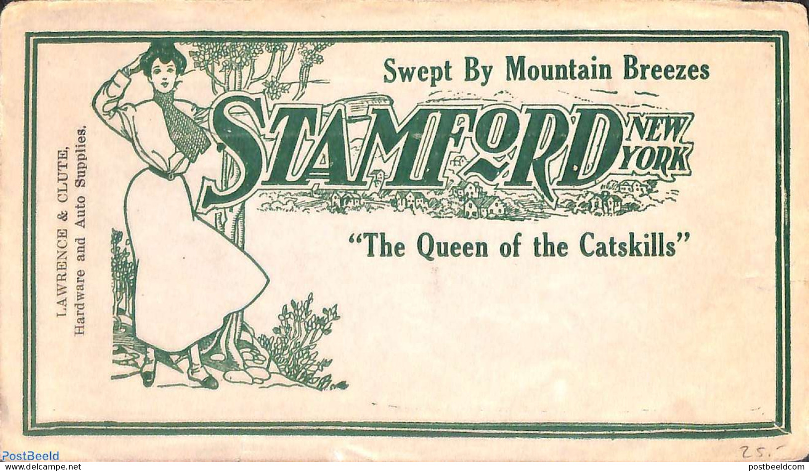 United States Of America 1913 Advertising Cover Stamford, Postal History, Transport - Automobiles - Covers & Documents