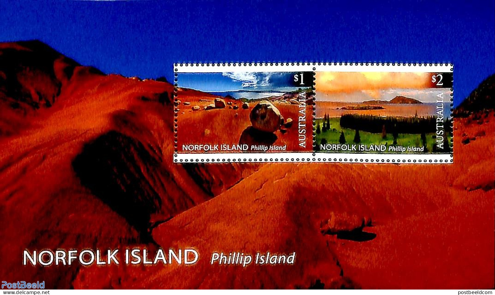 Norfolk Island 2019 Phillip Island S/s, Mint NH - Sonstige & Ohne Zuordnung