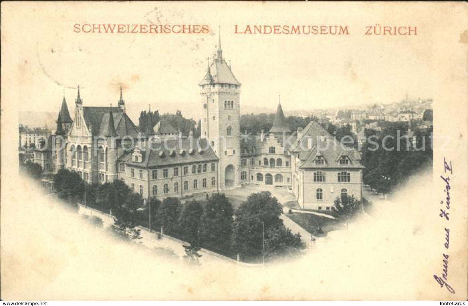 11778887 Zuerich Schweizer Landesmuseum Zuerich - Sonstige & Ohne Zuordnung