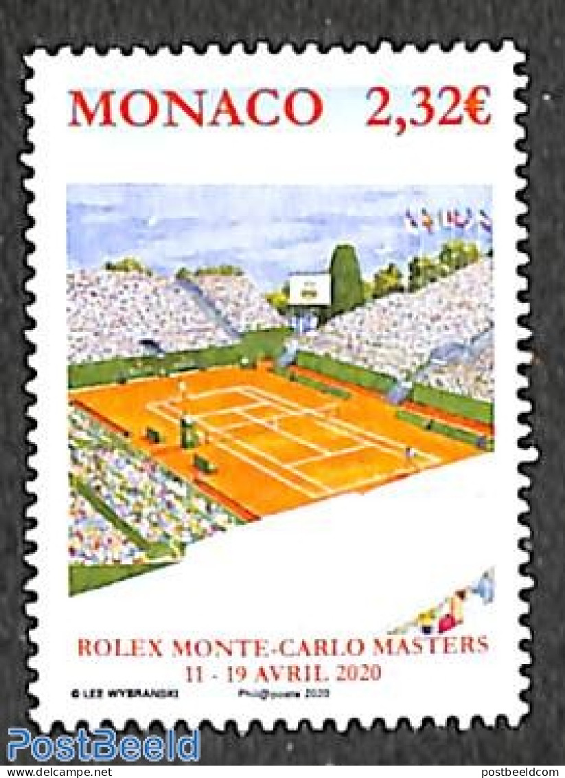 Monaco 2020 Rolex Masters 1v, Mint NH, Sport - Tennis - Nuevos