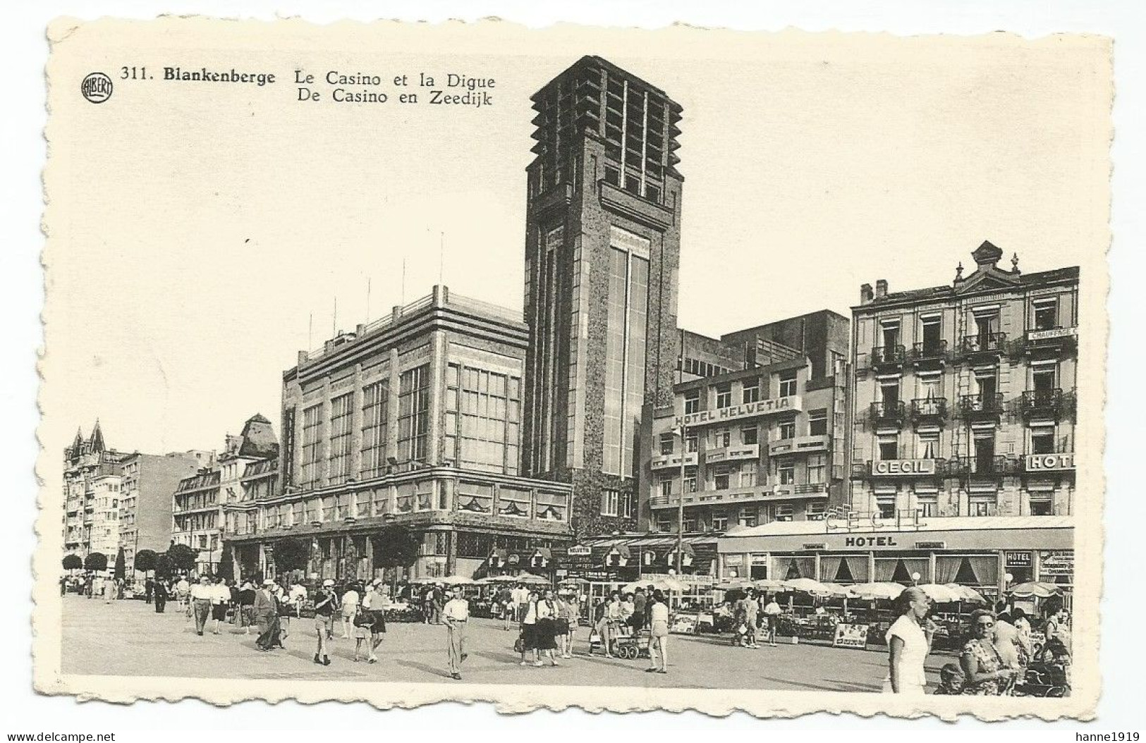 Blankenberge Casino En Zeedijk Hotel Helvetia & Hotel Cecil Htje - Blankenberge