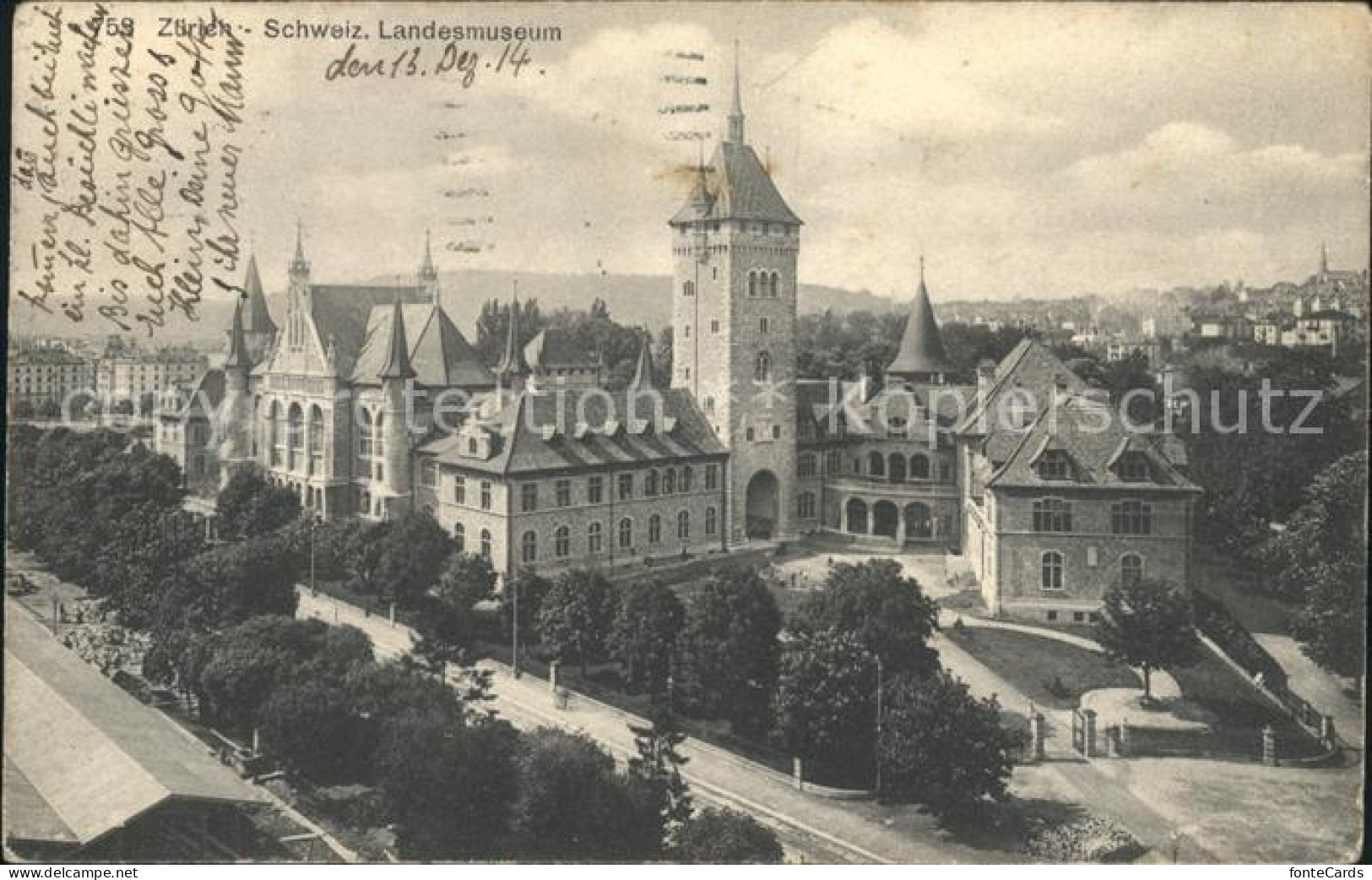 11778717 Zuerich Schweizer Landesmuseum Zuerich - Sonstige & Ohne Zuordnung