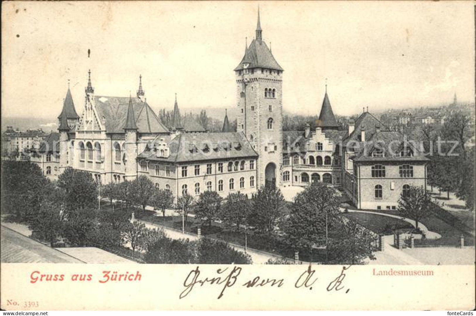 11778677 Zuerich Landesmuseum Zuerich - Andere & Zonder Classificatie