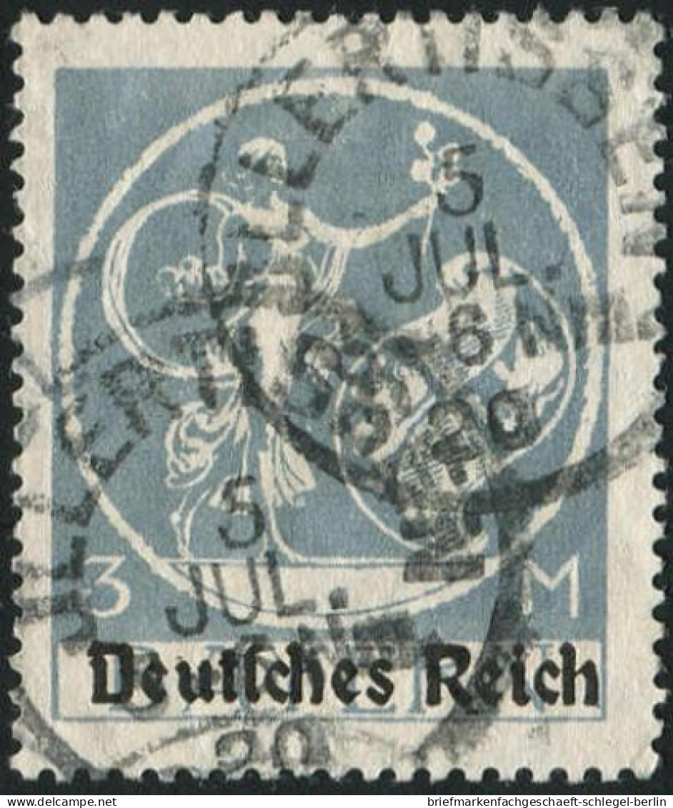 Deutsches Reich, 1920, 134 II, Gestempelt - Sonstige & Ohne Zuordnung