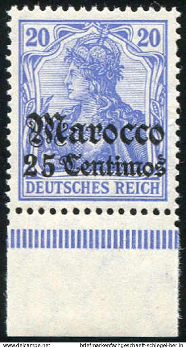 Deutsche Auslandspost Marokko, 1906, 37c, Postfrisch - Turkse Rijk (kantoren)