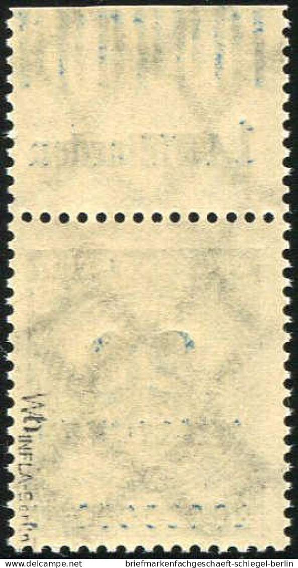 Deutsches Reich, 1923, 319 Wb W OR, Postfrisch - Sonstige & Ohne Zuordnung