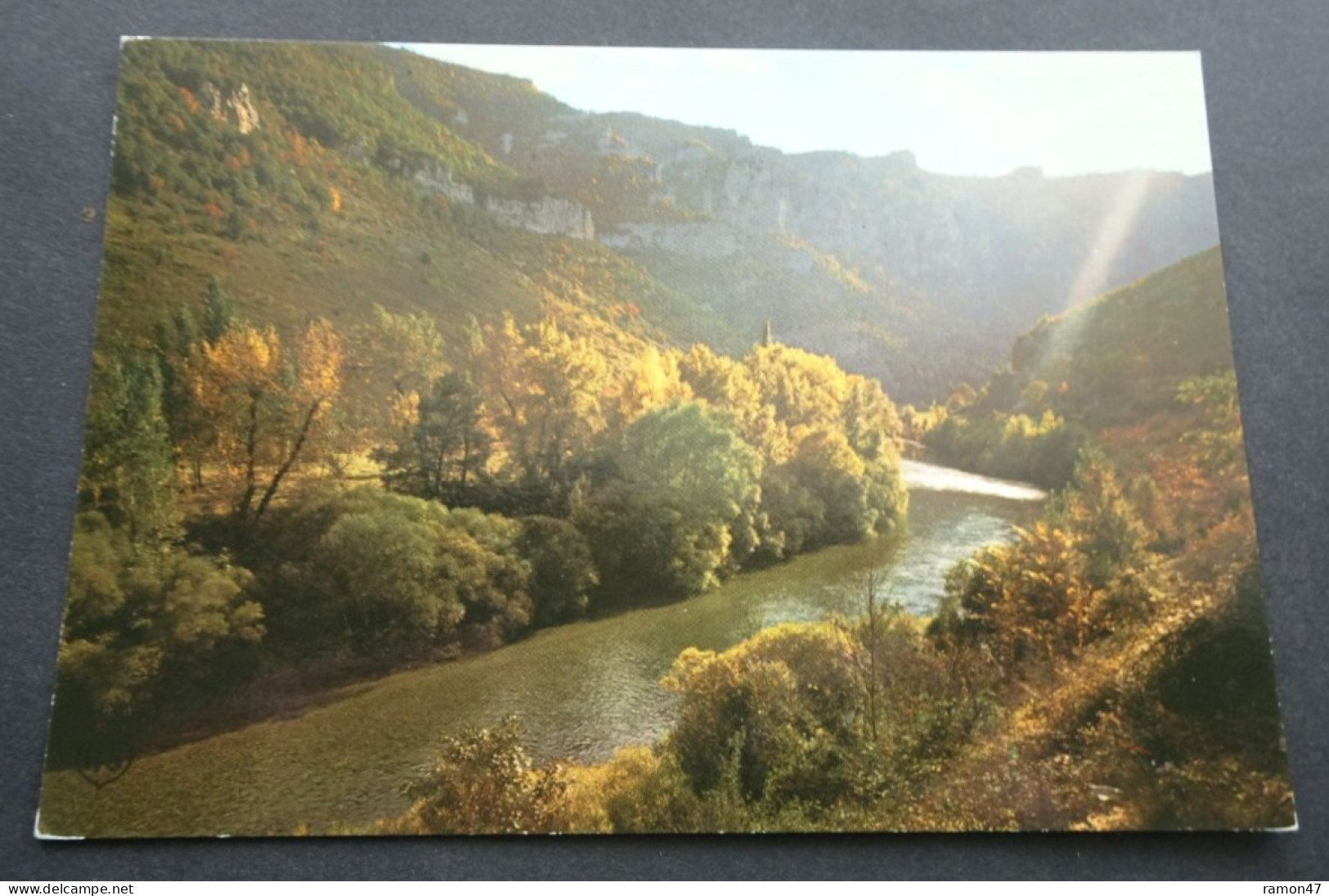 En Parcourant Les Gorges Du Tarn - Contre-jour Dans Les Gorges - Société Des Cartes Postales APA-POUX, Albi - Gorges Du Tarn