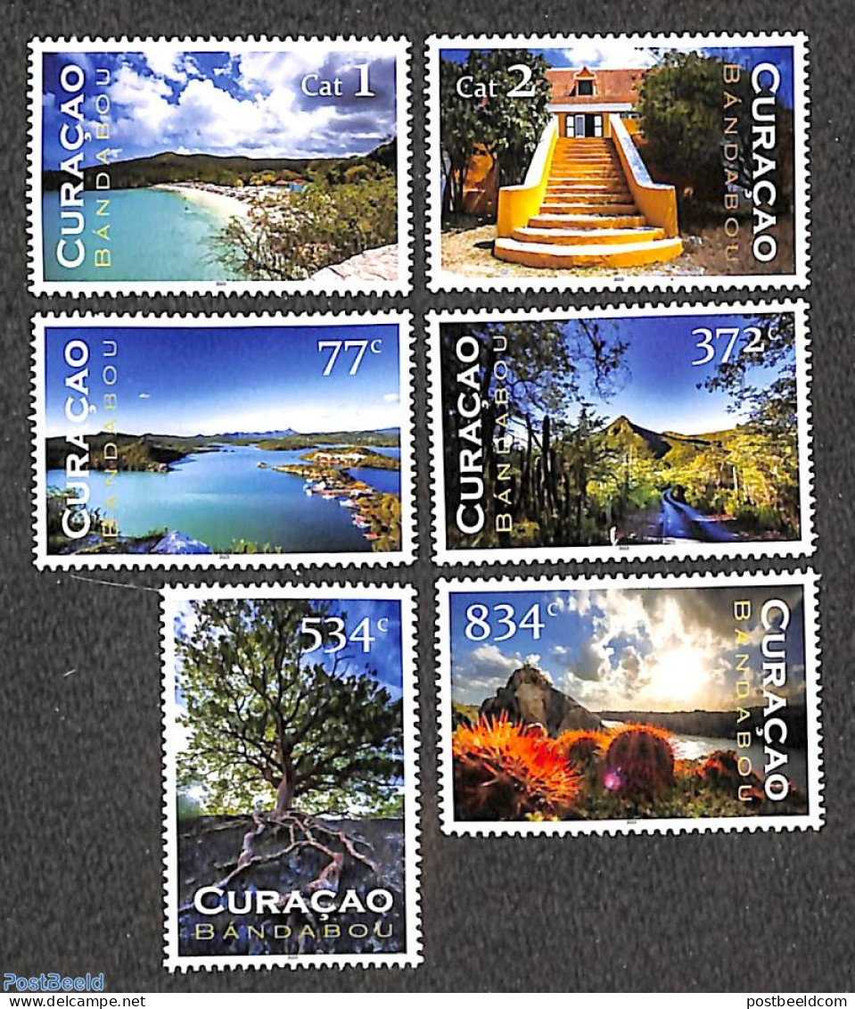 Curaçao 2023 Tourism 6v, Mint NH, Various - Tourism - Curaçao, Antilles Neérlandaises, Aruba