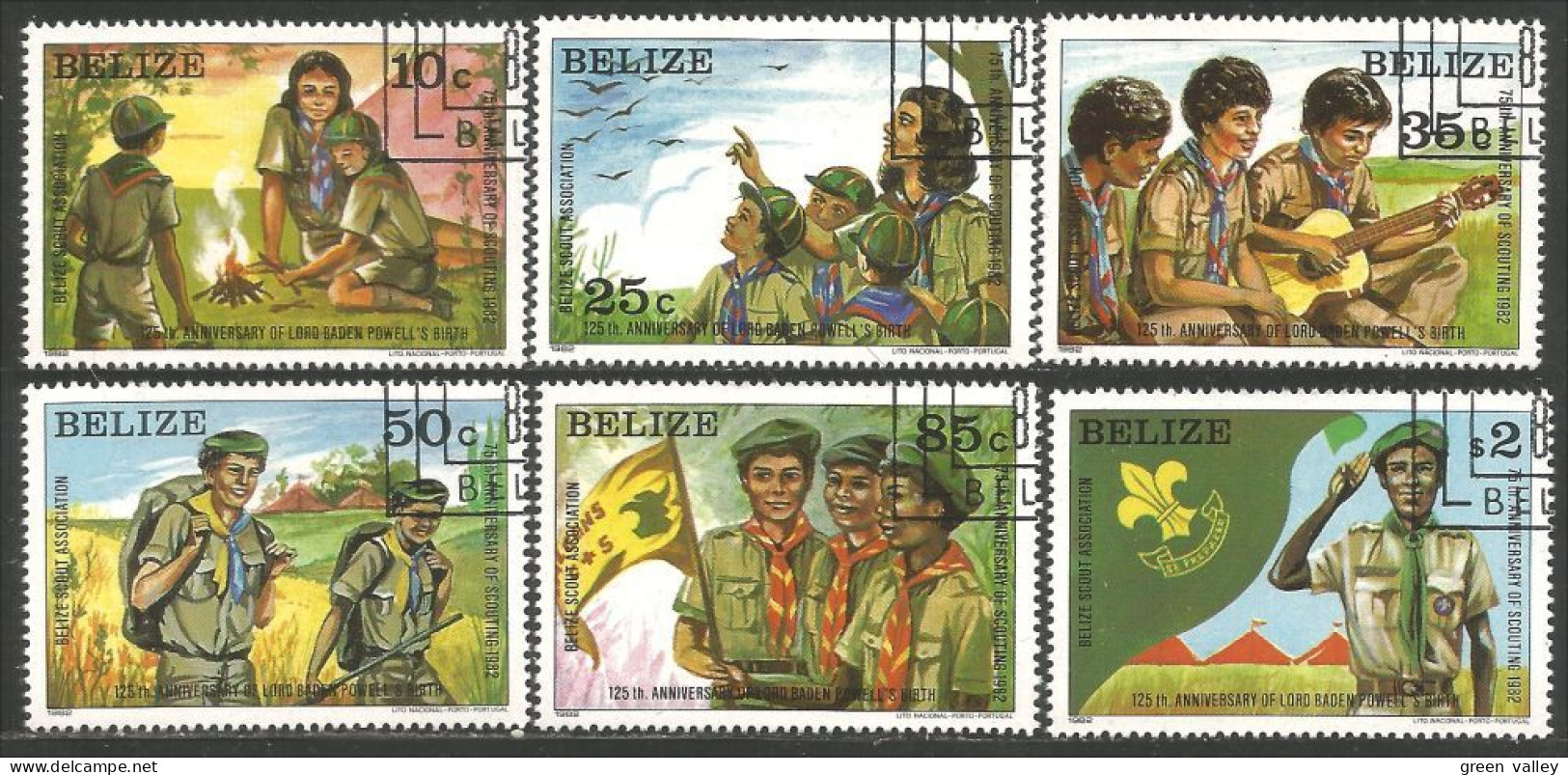 BS-131 Belize Boy Scouts Padvinders Pfadfinder - Gebraucht