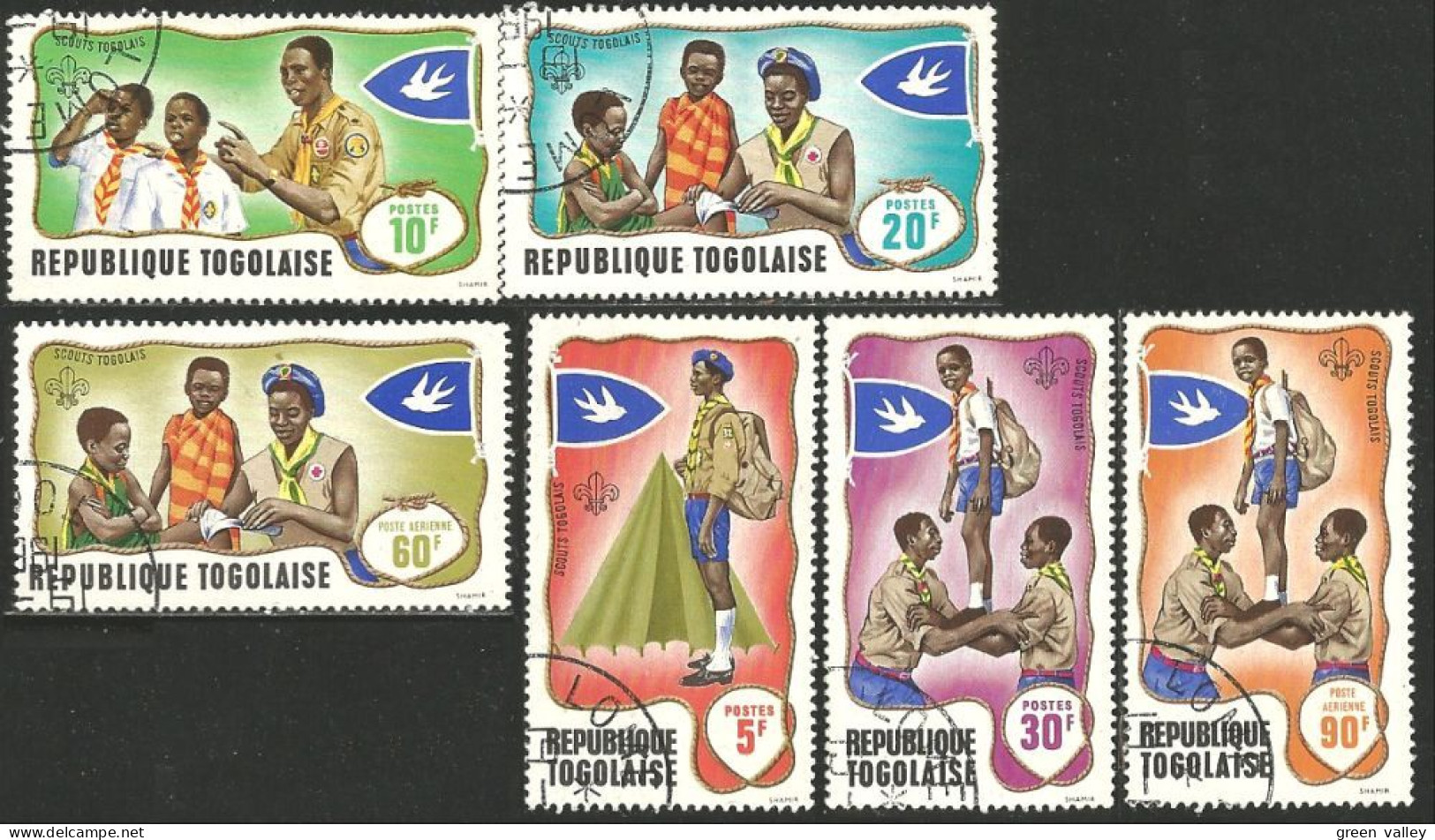 BS-127 Togo Boy Scouts Padvinders Pfadfinder - Used Stamps