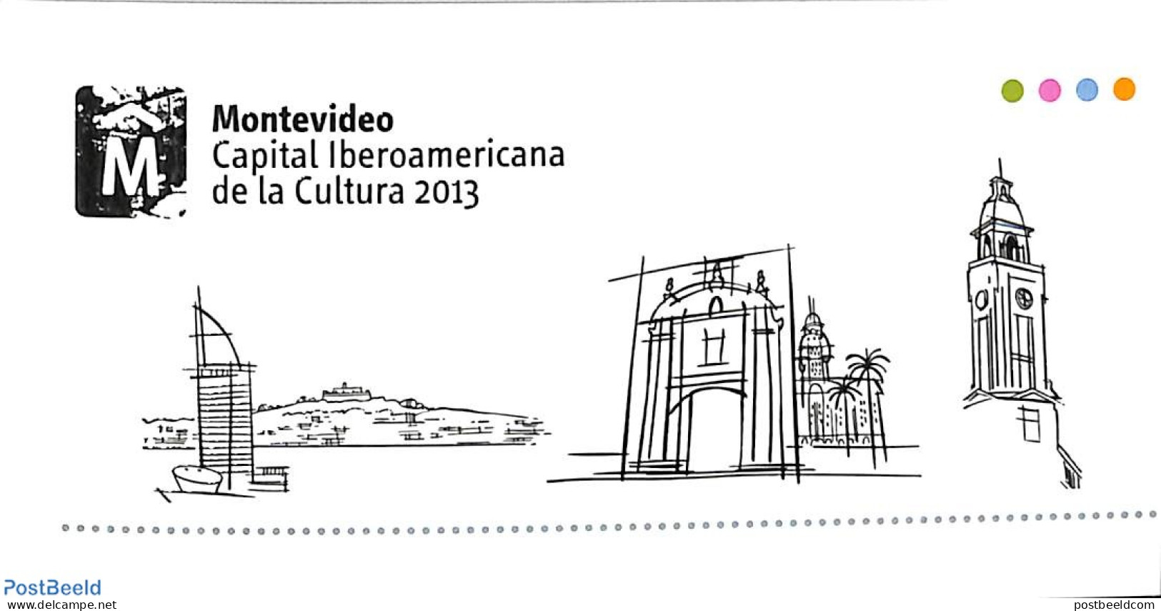 Uruguay 2013 Montevideo I=Iberoamerican Cultural Capital 4v In Booklet, Mint NH, Performance Art - Dance & Ballet - Mu.. - Dans